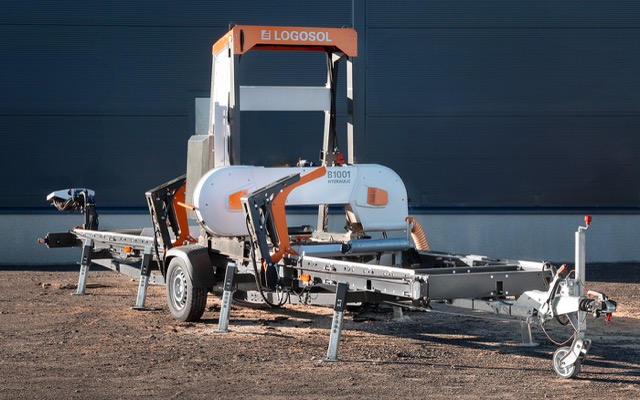 Trailerkit för landsväg till Bandsågverk B1001 (Produktnyhet!)